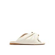 JW Anderson Klassiska Ciabatta Loafers Skor Beige, Dam