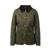 Barbour Elegant Grön Quiltad Jacka Green, Dam