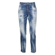 Dsquared2 Jeans Byxor Blue, Herr