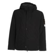 Stone Island Svart jacka för män Aw24 Black, Herr