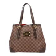 Louis Vuitton Vintage Pre-owned Canvas louis-vuitton-vskor Brown, Dam