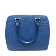 Louis Vuitton Vintage Pre-owned Laeder louis-vuitton-vskor Blue, Dam