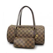 Louis Vuitton Vintage Pre-owned Tyg handvskor Brown, Dam