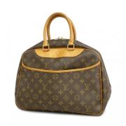 Louis Vuitton Vintage Pre-owned Tyg handvskor Brown, Dam