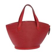 Louis Vuitton Vintage Pre-owned Laeder louis-vuitton-vskor Red, Dam