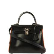 Hermès Vintage Pre-owned Canvas handvskor Black, Dam