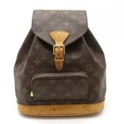 Louis Vuitton Vintage Pre-owned Canvas louis-vuitton-vskor Brown, Dam