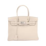 Hermès Vintage Pre-owned Laeder handvskor White, Dam