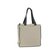 Prada Vintage Pre-owned Nylon prada-vskor Beige, Dam