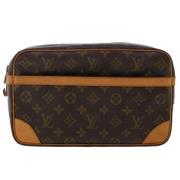 Louis Vuitton Vintage Pre-owned Canvas louis-vuitton-vskor Brown, Dam