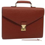 Louis Vuitton Vintage Pre-owned Laeder portfljer Brown, Dam