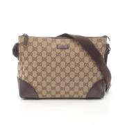 Gucci Vintage Pre-owned Laeder gucci-vskor Beige, Dam