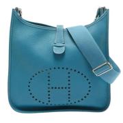 Hermès Vintage Pre-owned Laeder axelremsvskor Blue, Dam