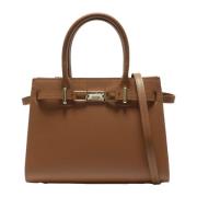 Marc Ellis Lady Bag med slät finish Brown, Dam