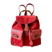 Gucci Vintage Pre-owned Laeder gucci-vskor Red, Dam