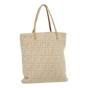 Fendi Vintage Pre-owned Ylle totevskor Beige, Dam