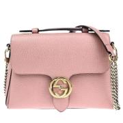 Gucci Vintage Pre-owned Laeder gucci-vskor Pink, Dam