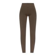 Rick Owens Ull leggings Brown, Dam