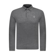 Polo Ralph Lauren Grå Ull Polo Tröja Gray, Herr