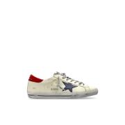 Golden Goose Sneakers Super-Star Classic Med Lista Beige, Herr