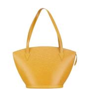 Louis Vuitton Vintage Pre-owned Laeder louis-vuitton-vskor Yellow, Dam