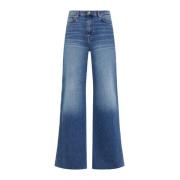 7 For All Mankind Premium Denim Jeans med Eleganta Detaljer Blue, Dam