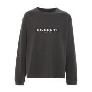 Givenchy Tarot Print Bomull T-shirts och Polos Gray, Herr