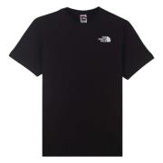 The North Face Röd T-shirt Black, Herr