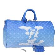 Louis Vuitton Vintage Pre-owned Canvas louis-vuitton-vskor Blue, Dam