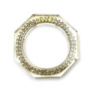 Chanel Vintage Pre-owned Metall armband Yellow, Dam