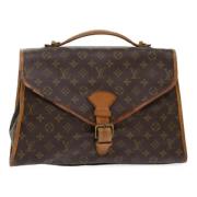 Louis Vuitton Vintage Pre-owned Canvas louis-vuitton-vskor Brown, Dam