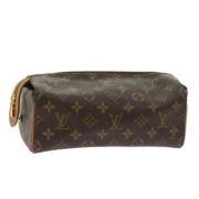 Louis Vuitton Vintage Pre-owned Canvas louis-vuitton-vskor Brown, Dam