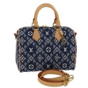 Louis Vuitton Vintage Pre-owned Canvas louis-vuitton-vskor Blue, Dam