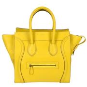 Celine Vintage Pre-owned Laeder celine-vskor Yellow, Dam