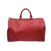 Louis Vuitton Vintage Pre-owned Laeder louis-vuitton-vskor Red, Dam