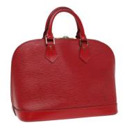 Louis Vuitton Vintage Pre-owned Laeder louis-vuitton-vskor Red, Dam