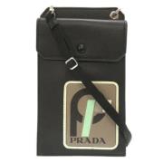 Prada Vintage Pre-owned Laeder prada-vskor Black, Dam