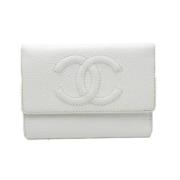 Chanel Vintage Pre-owned Laeder plnbcker White, Dam