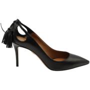 Aquazzura Pre-owned Pre-owned Laeder klackskor Black, Dam