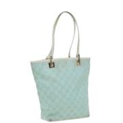 Gucci Vintage Pre-owned Canvas gucci-vskor Blue, Dam