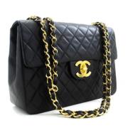 Chanel Vintage Pre-owned Laeder chanel-vskor Black, Dam