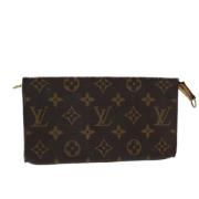 Louis Vuitton Vintage Pre-owned Canvas necessrer Brown, Dam