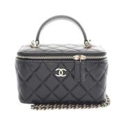 Chanel Vintage Pre-owned Laeder chanel-vskor Black, Dam