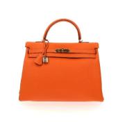 Hermès Vintage Pre-owned Laeder handvskor Orange, Dam