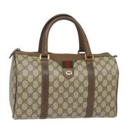 Gucci Vintage Pre-owned Laeder gucci-vskor Beige, Dam