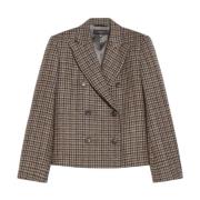 Max Mara Weekend Wool Blazer Nausica Brown, Dam