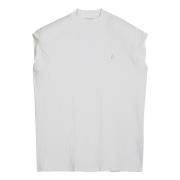 The Attico Kortärmad rund hals T-shirt White, Dam