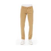 Jacob Cohën Beige Bomulls Jeans & Byxor Beige, Herr