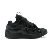 Lanvin Vita Sneakers för en snygg look Black, Herr