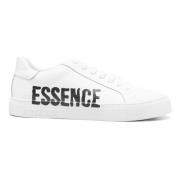 Hide&Jack Vit Låg Topp Sneaker Essence White, Herr